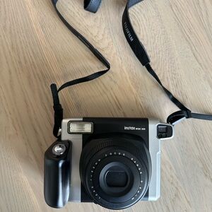 Fujifilm Black and Silver Film Camera for Wide Format Photography